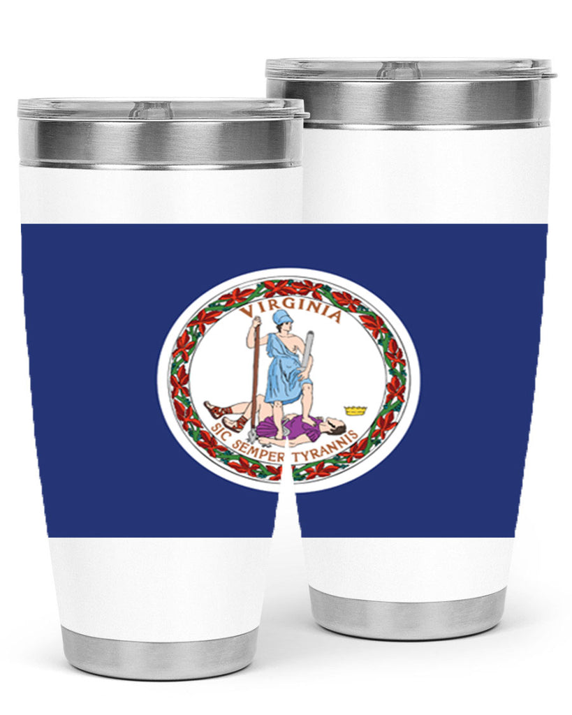 Virginia 6#- Us Flags- Tumbler