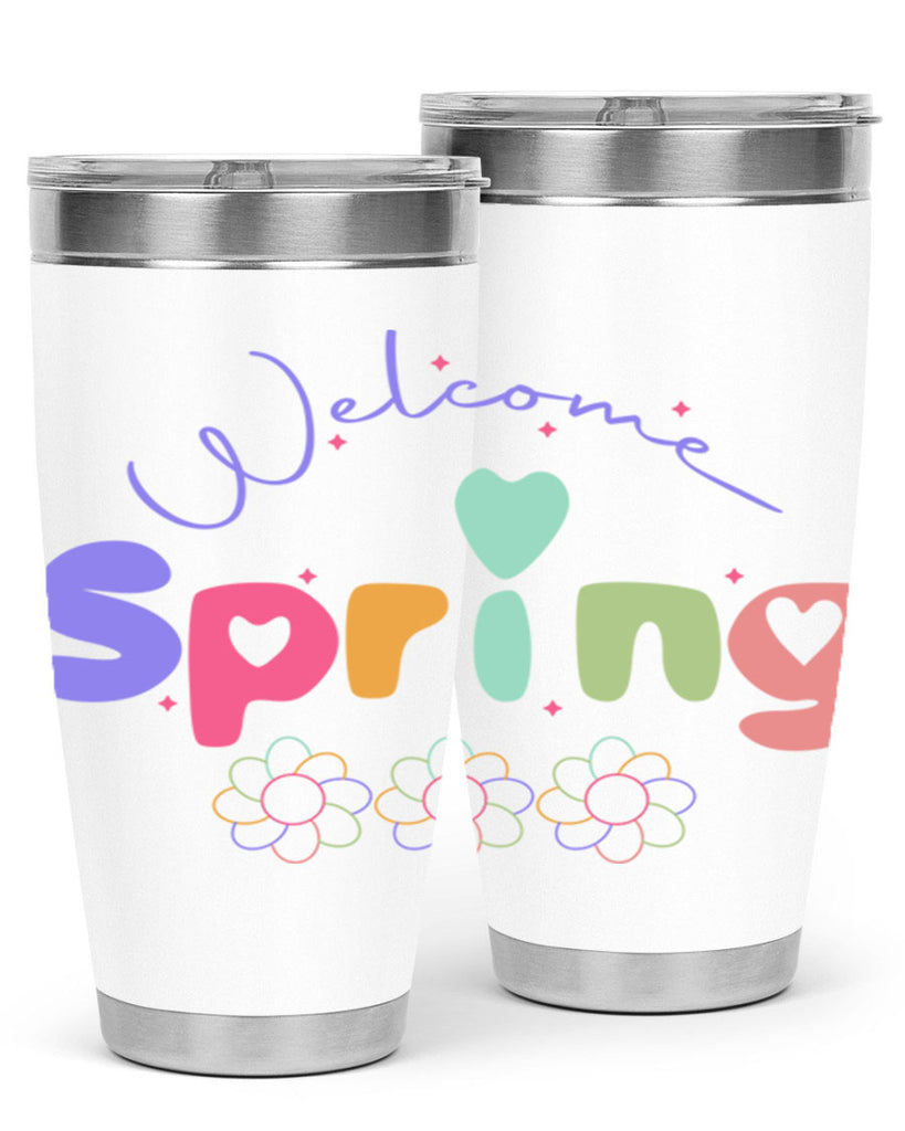 Welcome Spring583#- spring- Tumbler