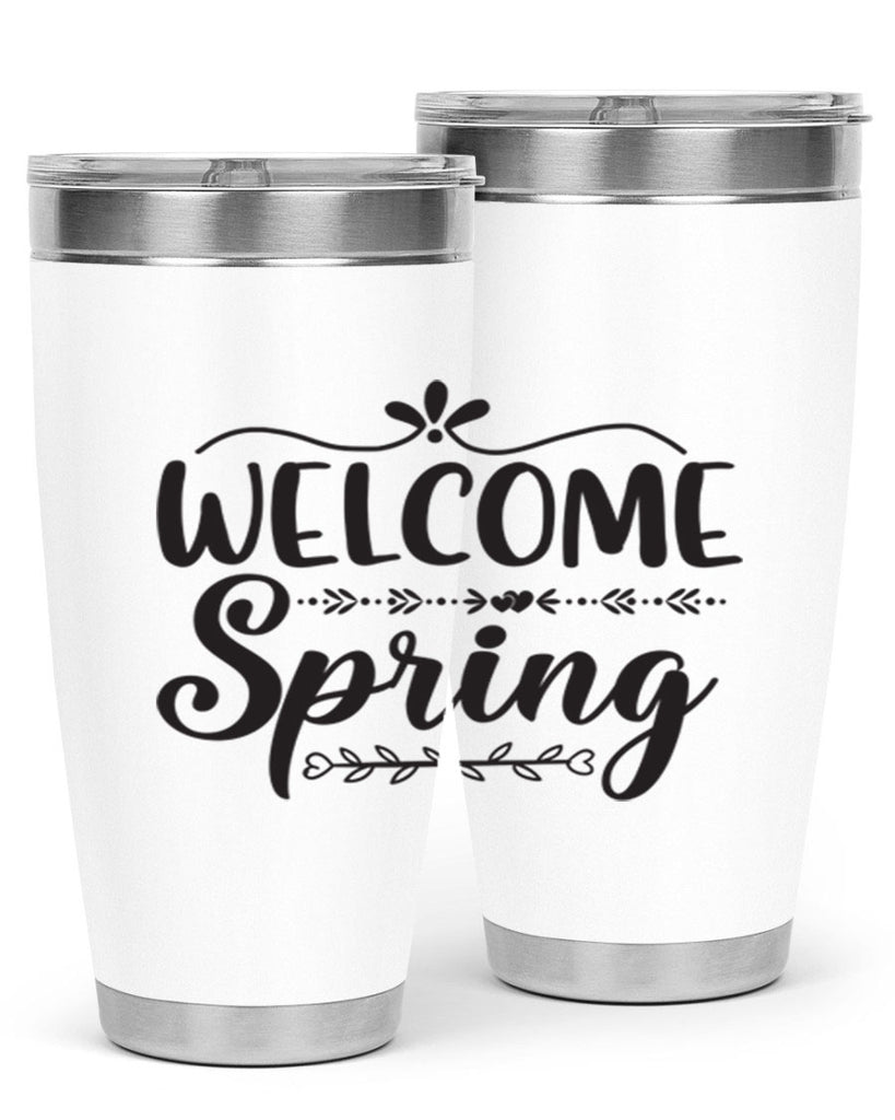 Welcome spring 576#- spring- Tumbler