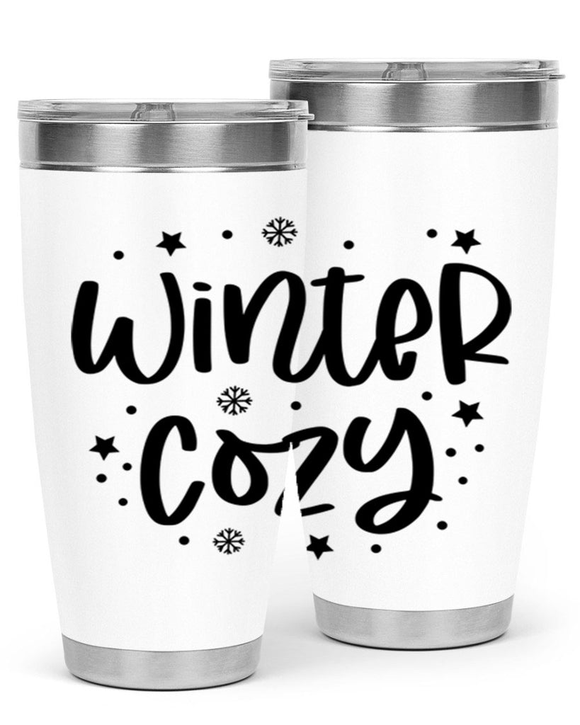 Winter Cozy498#- winter- Tumbler