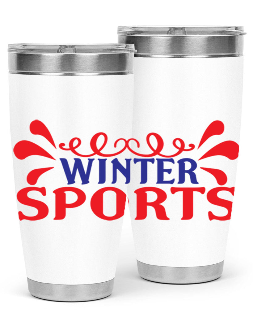 Winter Sports 564#- winter- Tumbler