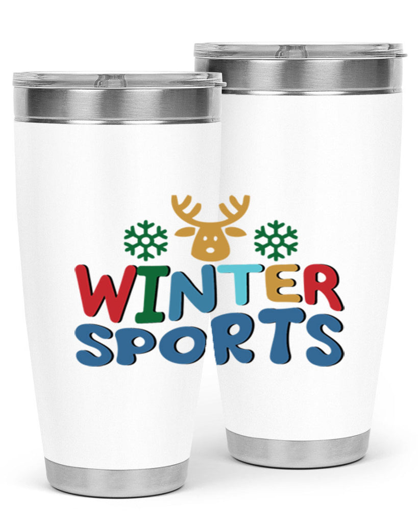 Winter Sports 565#- winter- Tumbler