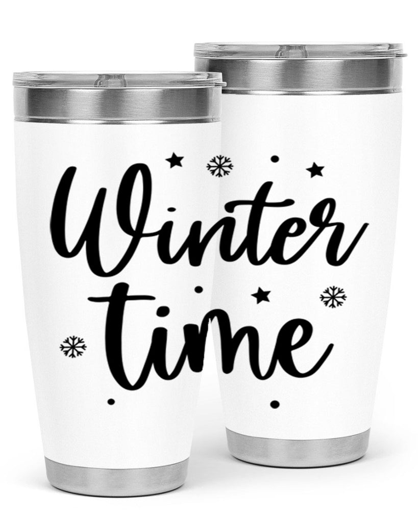 Winter Time 525#- winter- Tumbler