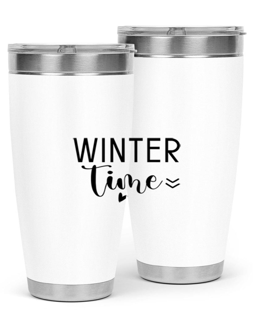 Winter Time 526#- winter- Tumbler