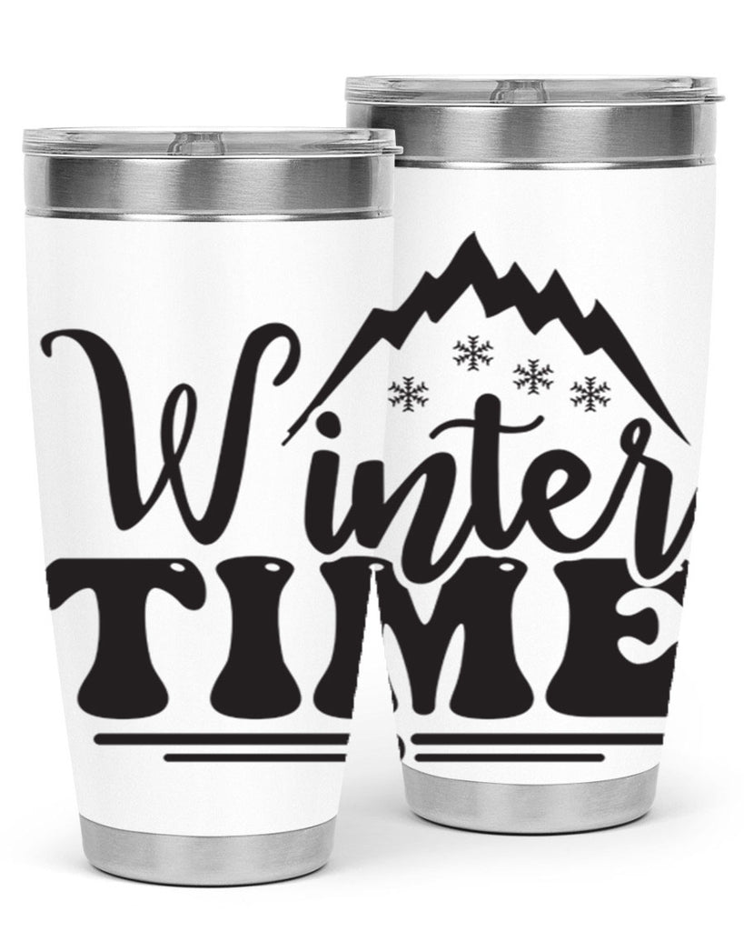 Winter time 566#- winter- Tumbler