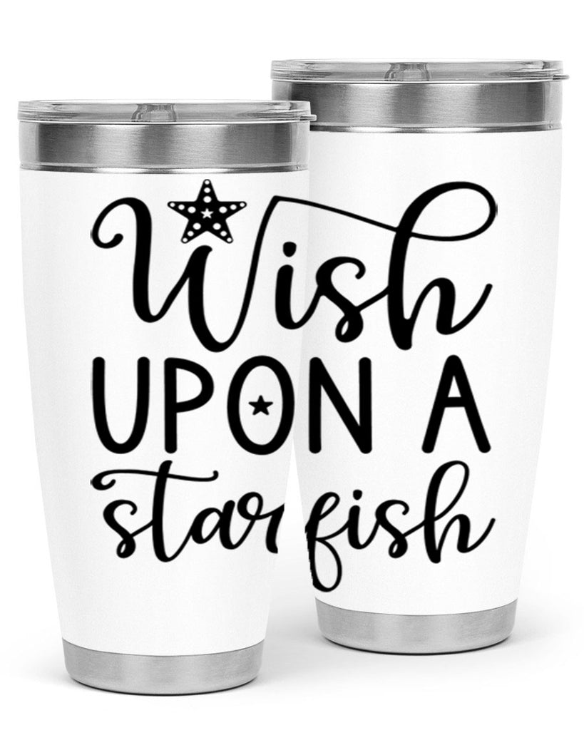 Wish upon a starfish  602#- spring- Tumbler