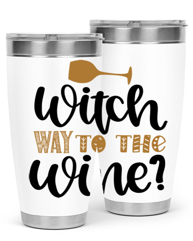 Witch Way to the Wine 651#- fall- Tumbler