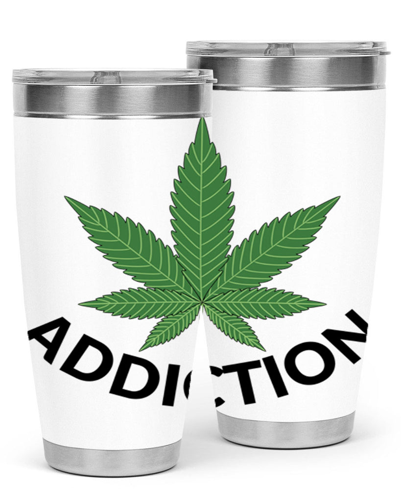 addiction cannabis 8#- marijuana- Tumbler