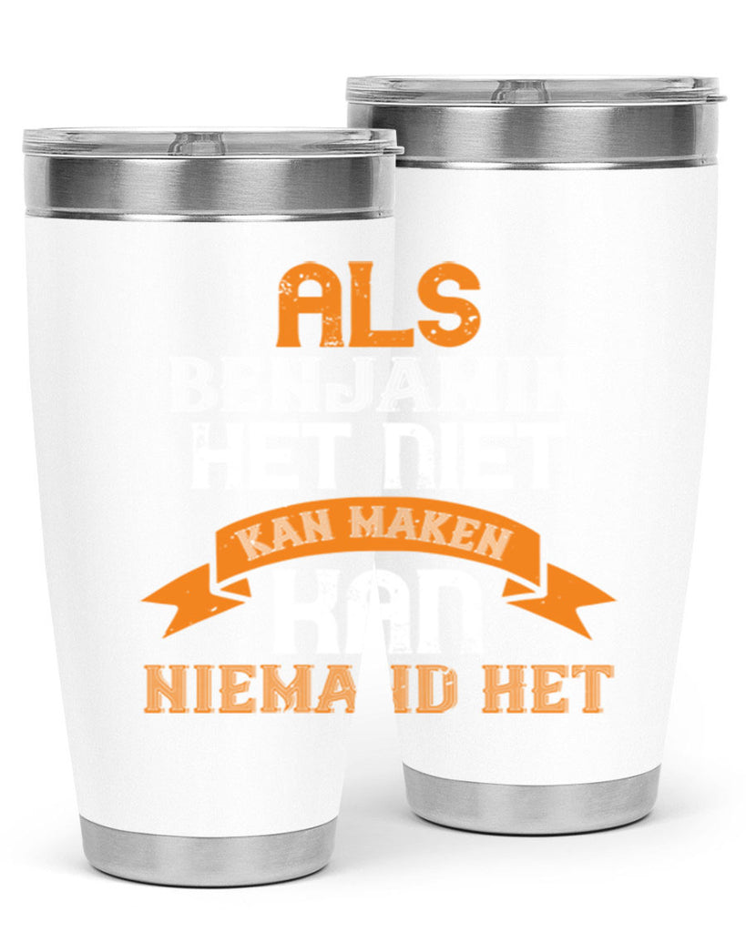 als benjamin het niet kan maken 53#- grandpa - papa- Tumbler