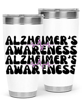 alzheimer s awareness 5#- alzheimers- Tumbler