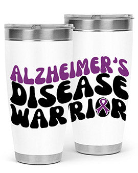 alzheimer s disease warrior 4#- alzheimers- Tumbler