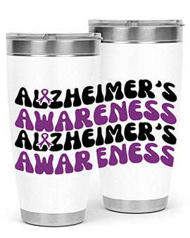 alzheimers awareness 114#- alzheimers- Tumbler