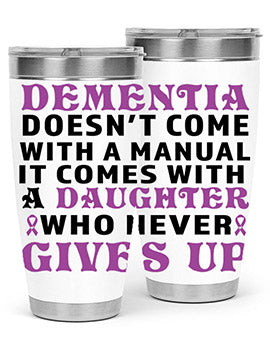 alzheimers awareness style 107#- alzheimers- Tumbler