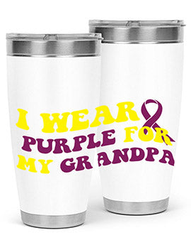 alzheimers awareness style 65#- alzheimers- Tumbler