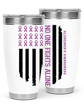 alzheimers awareness style 92#- alzheimers- Tumbler