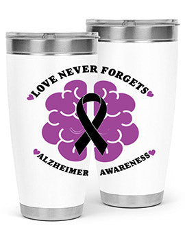 alzheimers awareness style 95#- alzheimers- Tumbler