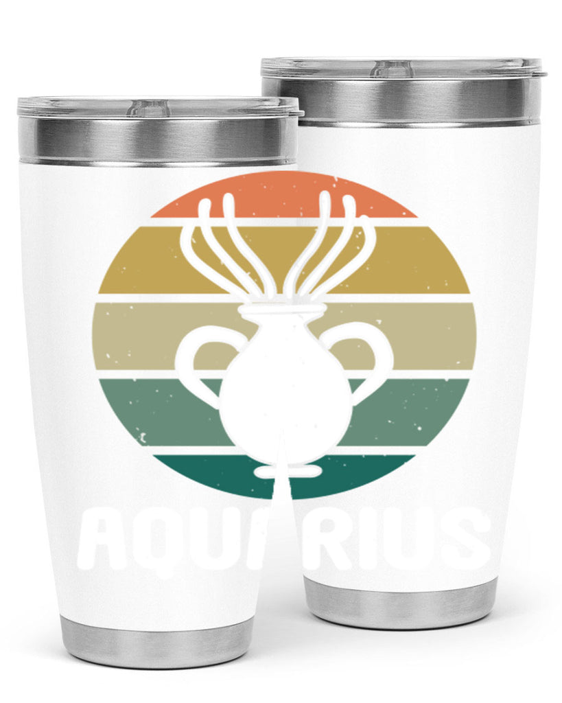 aquarius 78#- zodiac- Tumbler