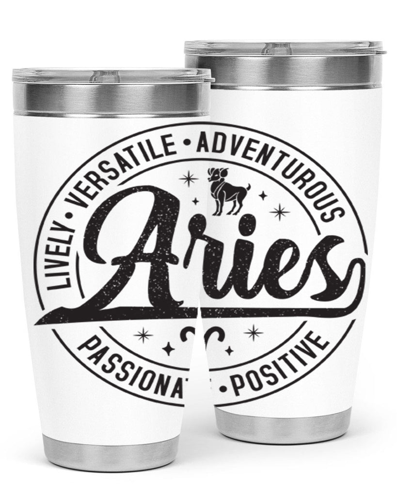 aries 102#- zodiac- Tumbler