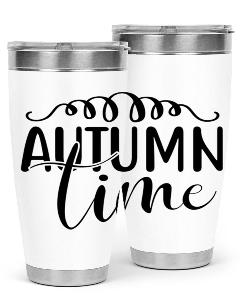 autumn time 36#- fall- Tumbler