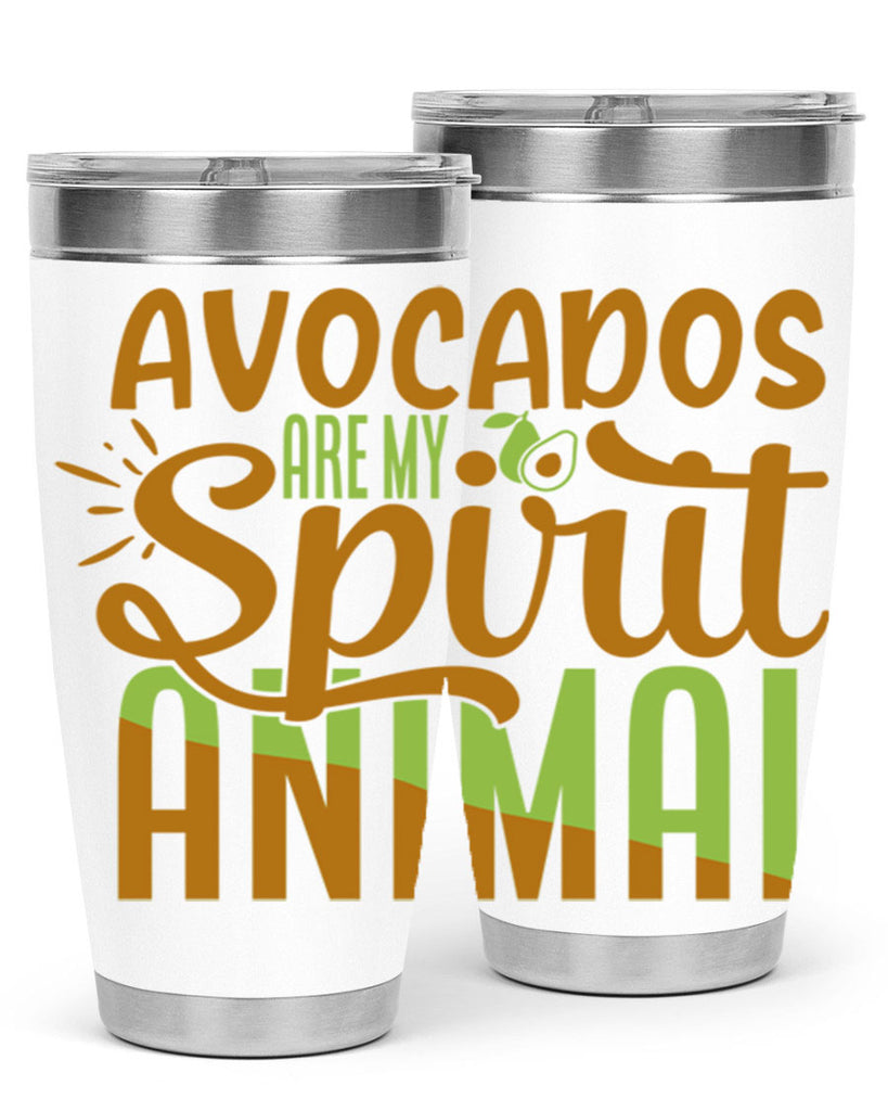 avocados are my spirit animal 9#- avocado- Tumbler