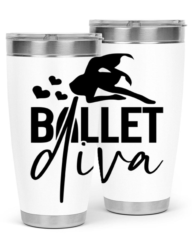 ballet diva 4#- ballet- Tumbler