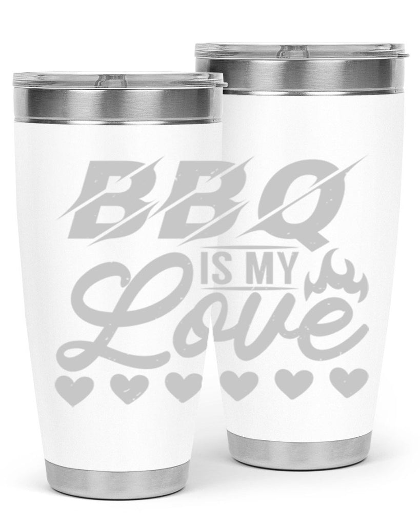 bbq is my love 17#- bbq- Tumbler