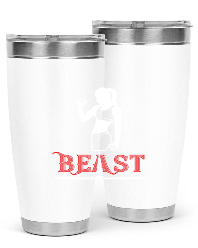 beast 102#- gym- Tumbler