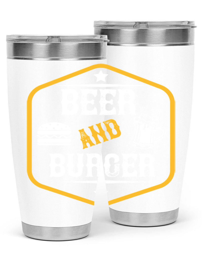 beer and burger 111#- beer- Tumbler