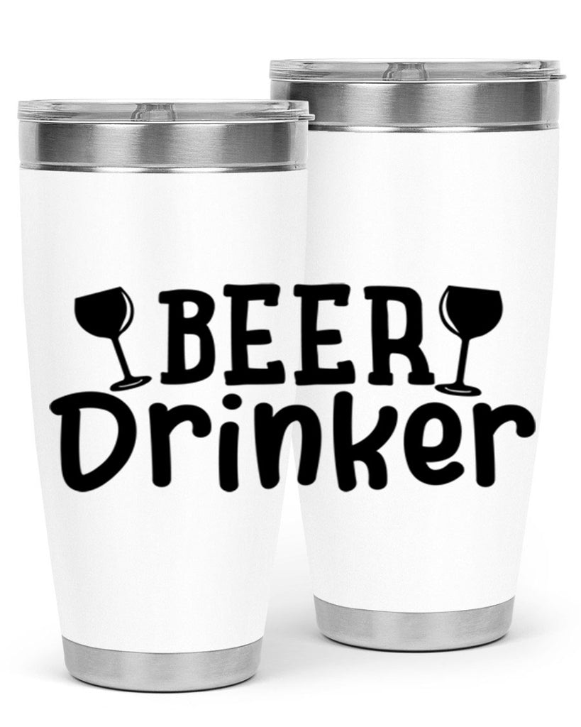 beer drinker 133#- beer- Tumbler