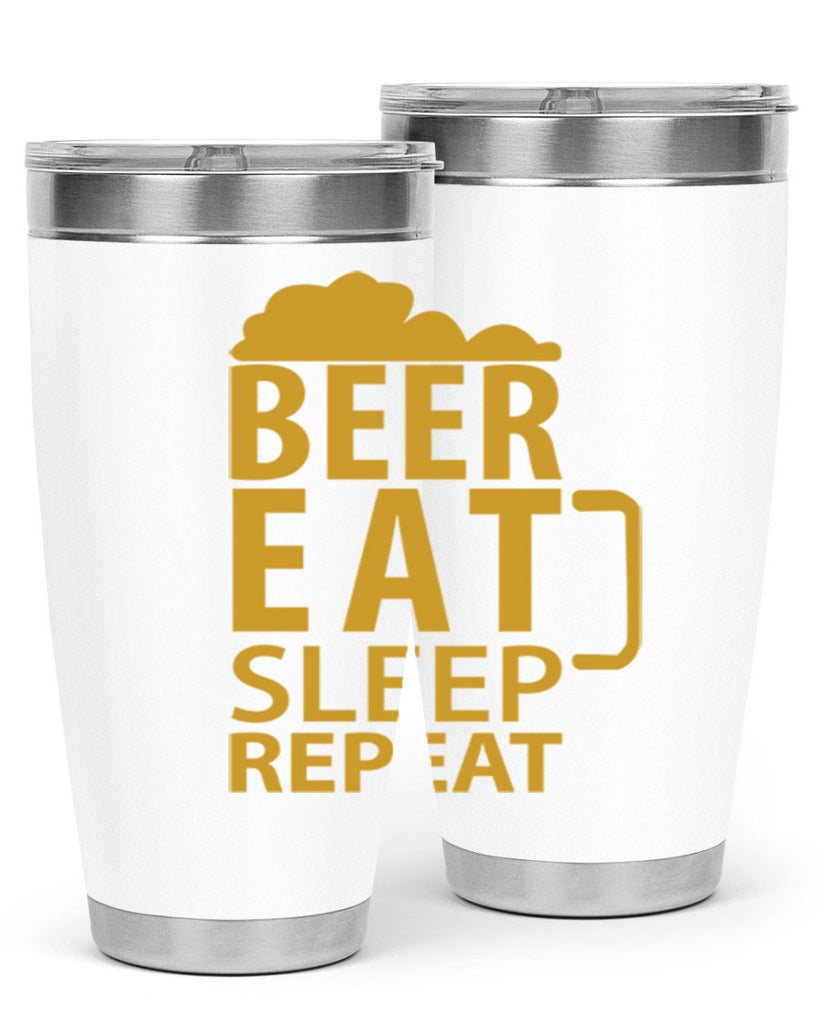 beer eat sleep 109#- beer- Tumbler