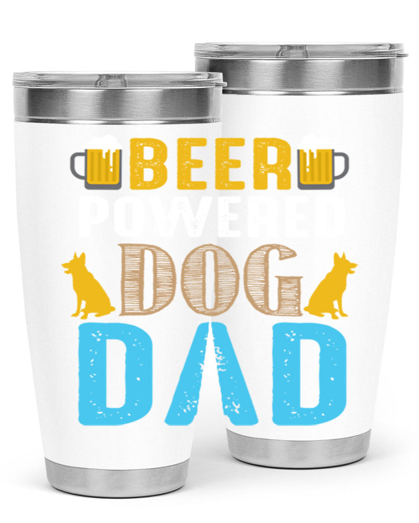 beer power dog dad 145#- beer- Tumbler