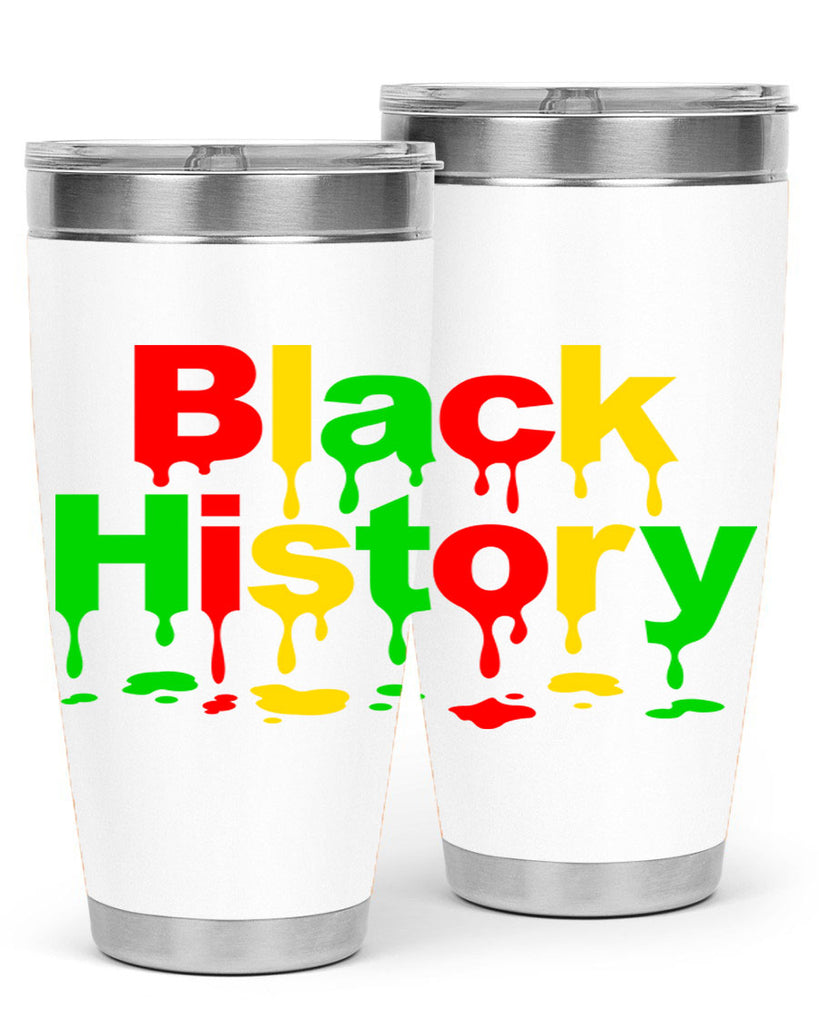 black history drip 241#- black words phrases- Cotton Tank