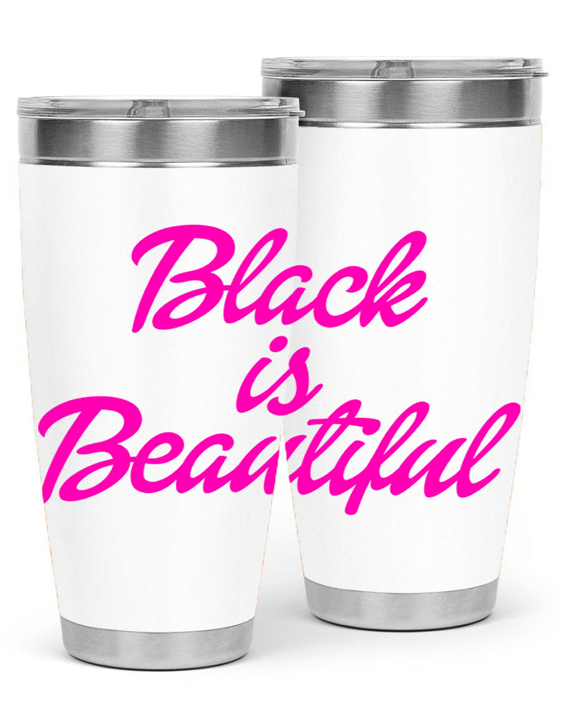 black is beautiful 200#- black words phrases- Cotton Tank