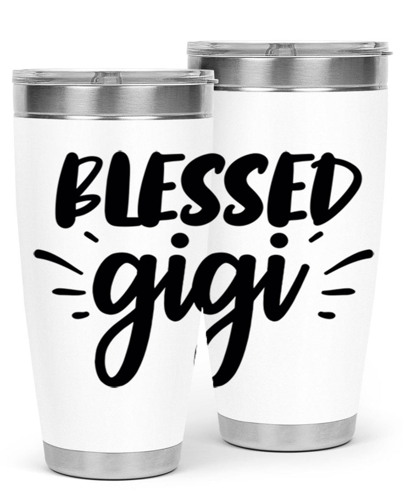 blessed gigi 64#- grandma - nana- Tumbler