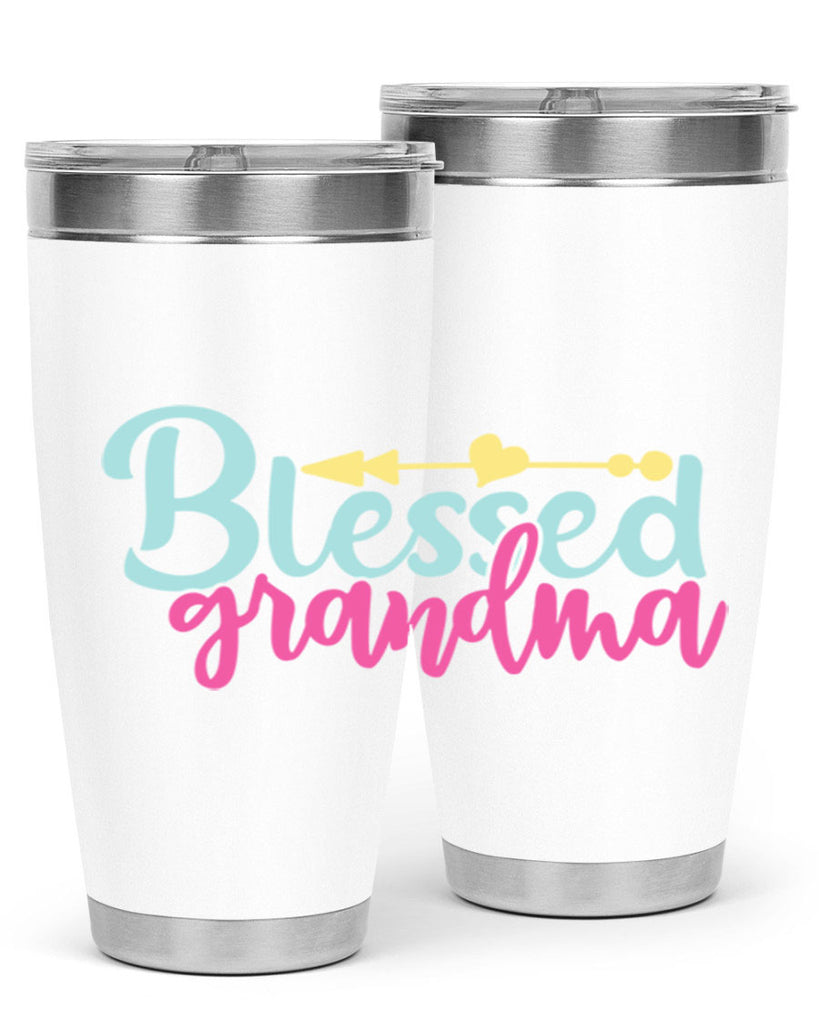 blessed grandma 63#- grandma - nana- Tumbler