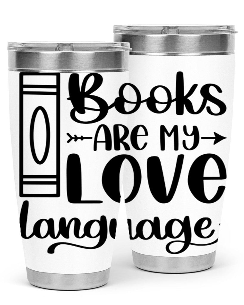 books are my love language 46#- reading- Tumbler