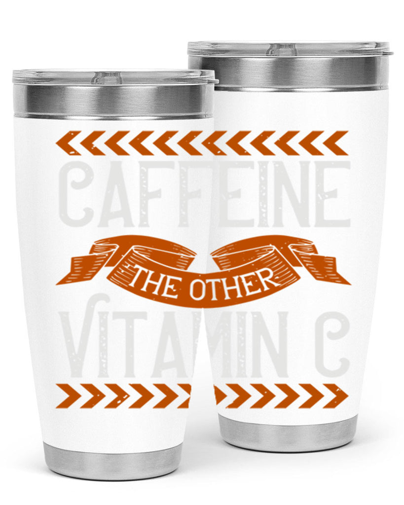 caffeinethe other vitamin c 195#- coffee- Tumbler