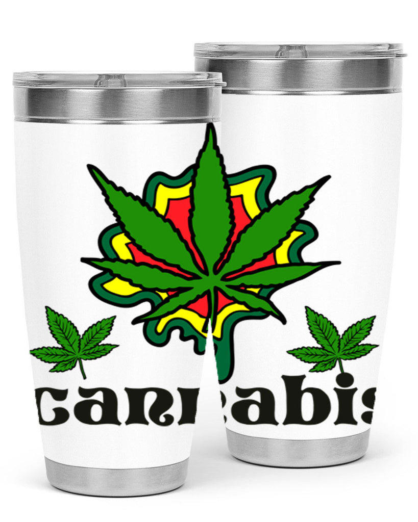 cannabis a 39#- marijuana- Tumbler