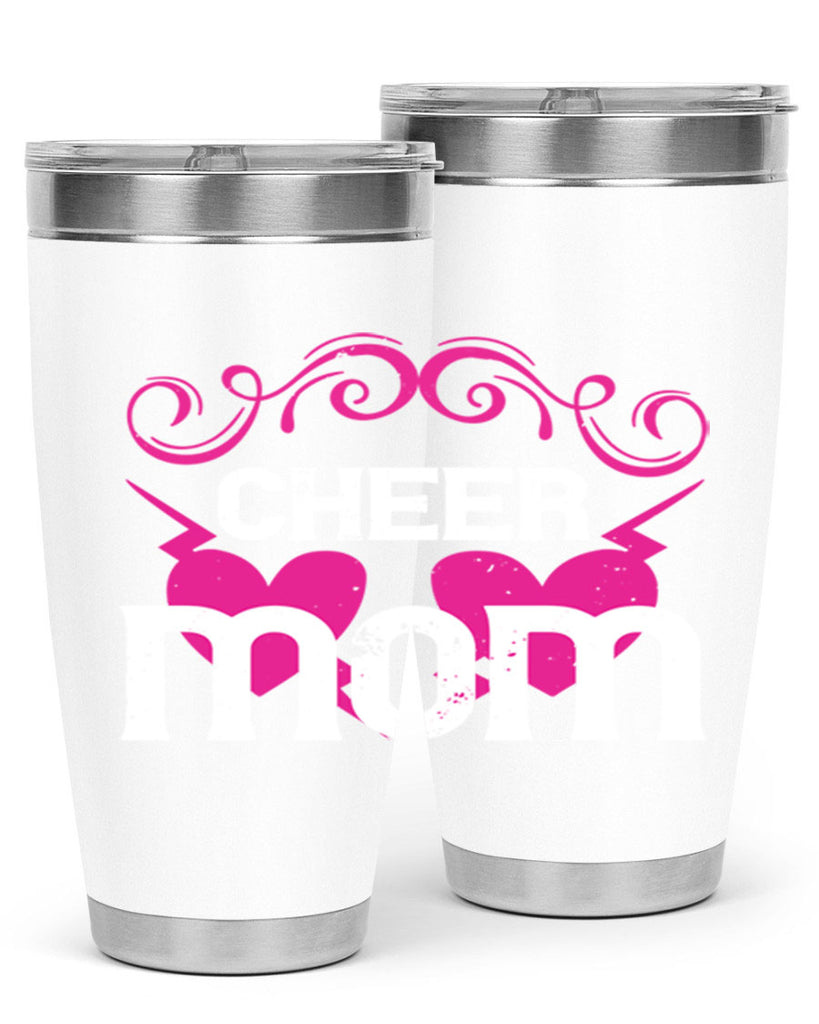 cheer mom 194#- mom- Tumbler