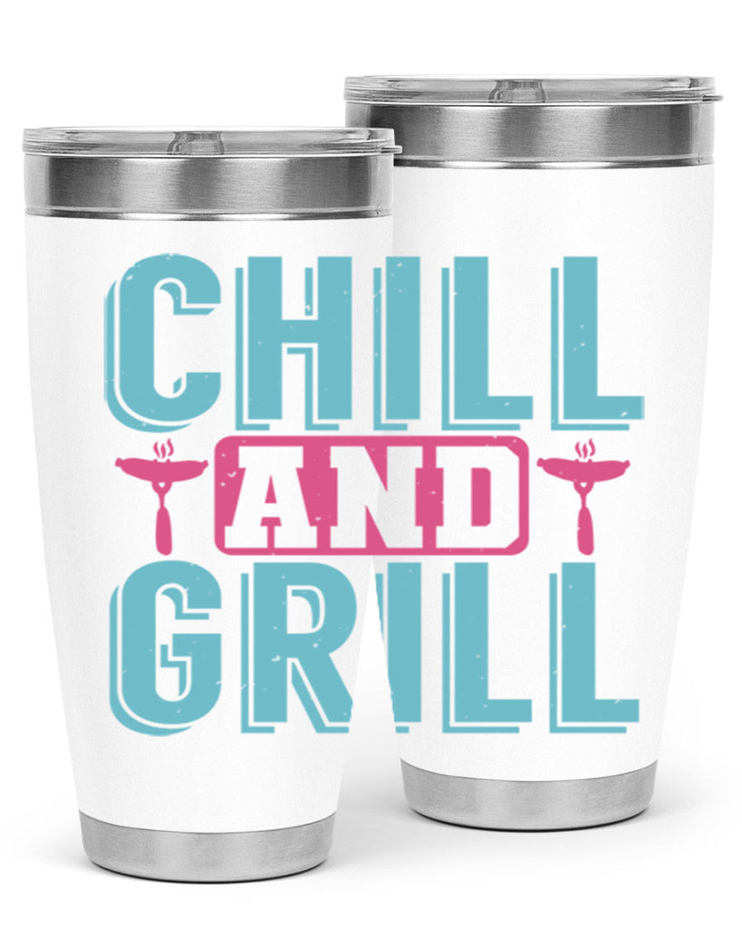 chill and grill 49#- bbq- Tumbler