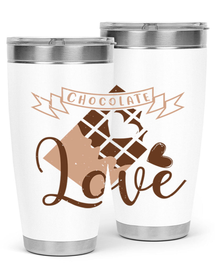 chocolate love 44#- chocolate- Tumbler