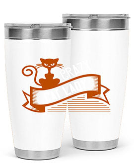 crazy cat lady Style 43#- cat- Tumbler