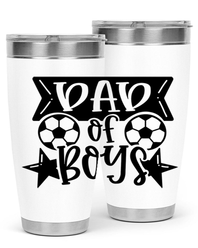 dad of boy 61#- fathers day- Tumbler