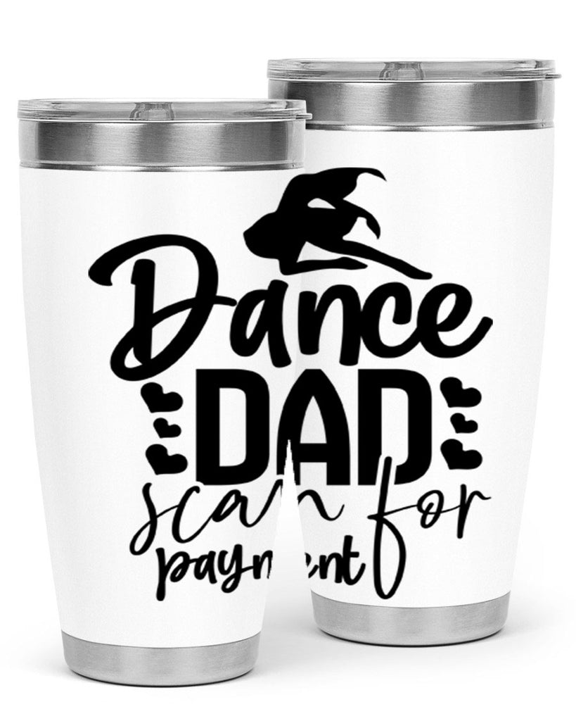 dance dad scan for payment 21#- ballet- Tumbler