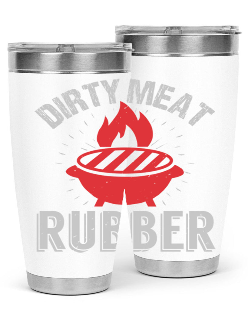 dirty meat rubber 46#- bbq- Tumbler