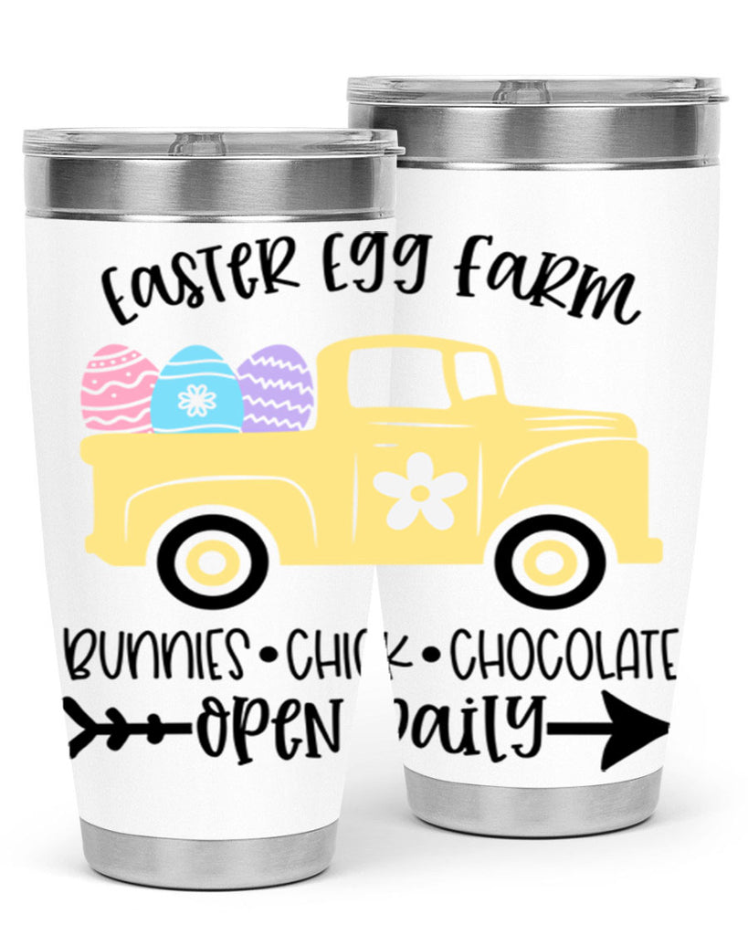 easter egg farm 58#- easter- Tumbler