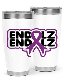 end alz 135#- alzheimers- Tumbler