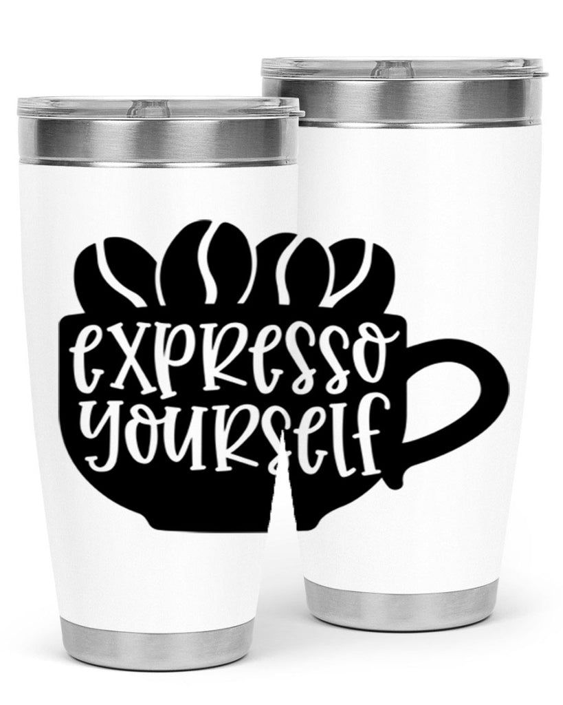 expresso yourself 56#- wine- Tumbler