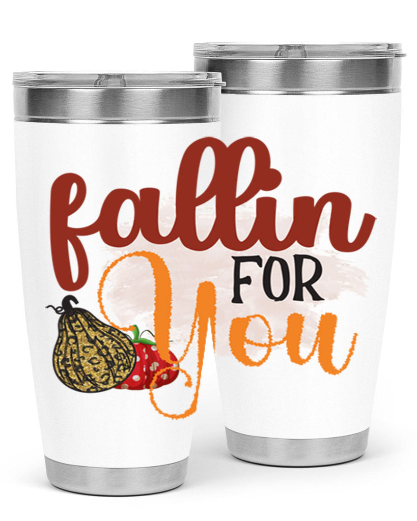 fallin for you 167#- fall- Tumbler