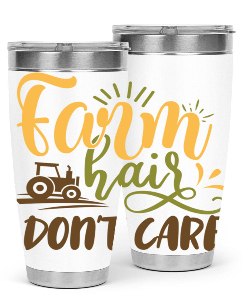 farm hair dont care 14#- farming and gardening- Tumbler